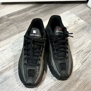 Nike Black Men’s Shox Running Sneakers